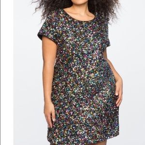 all sequin dress size 16